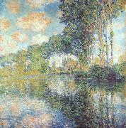 Claude Monet Poplars on Bank of River Epte oil on canvas